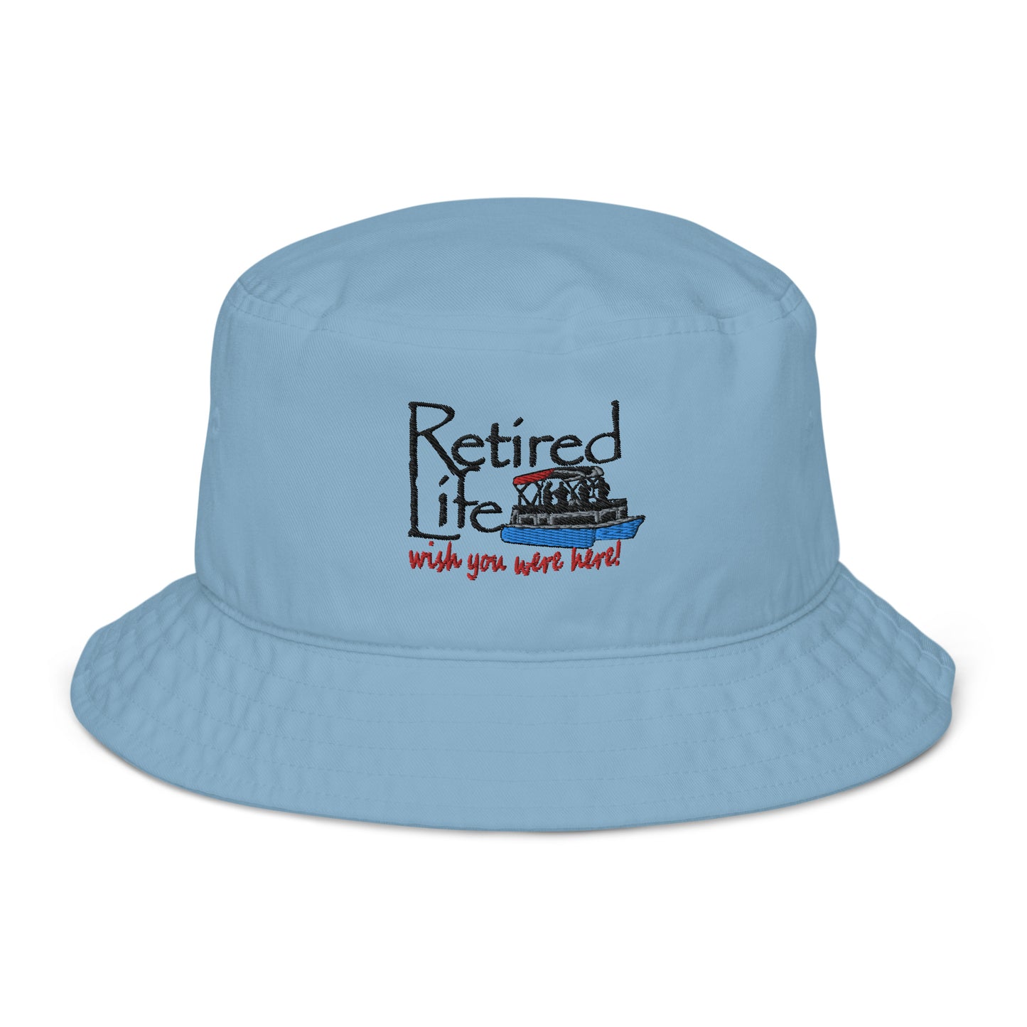 Organic bucket hat Pontoon Boat