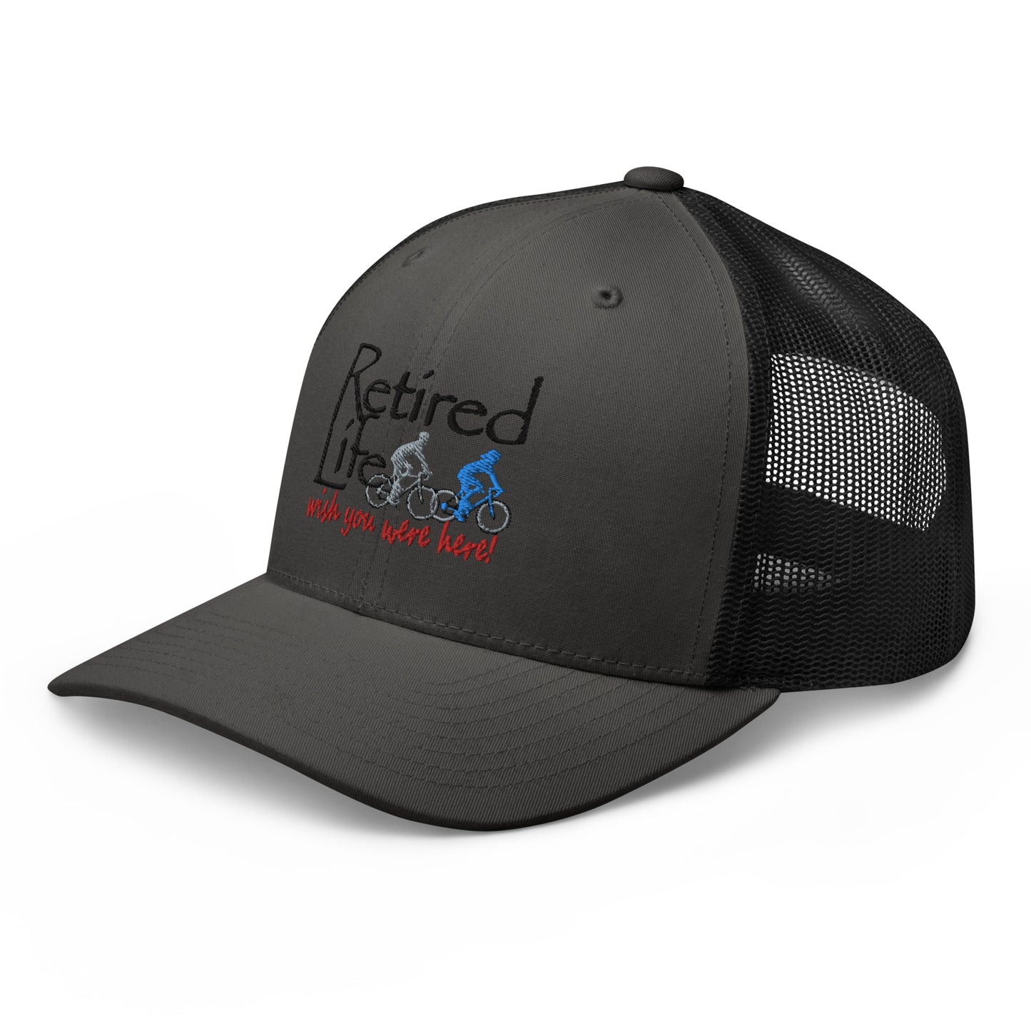 Trucker Cap Road Bike Couple