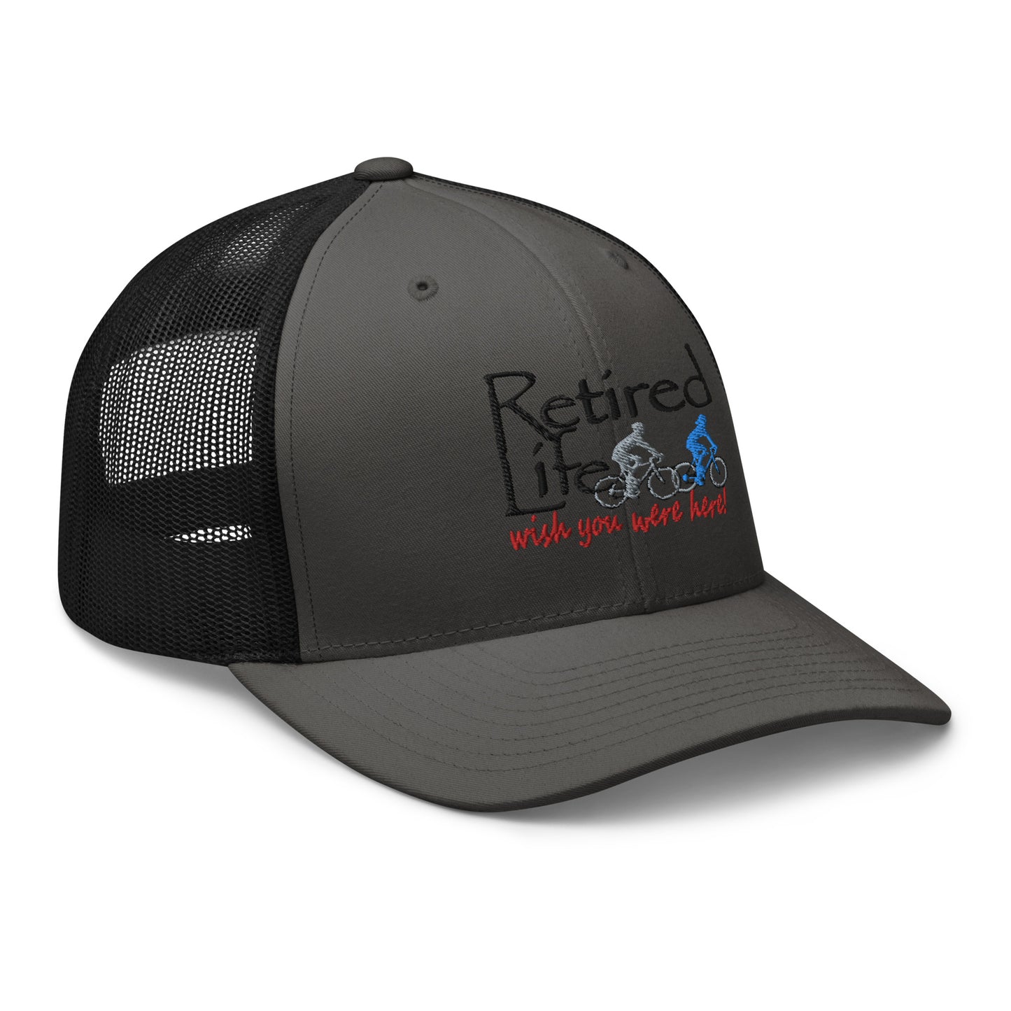 Trucker Cap Road Bike Couple