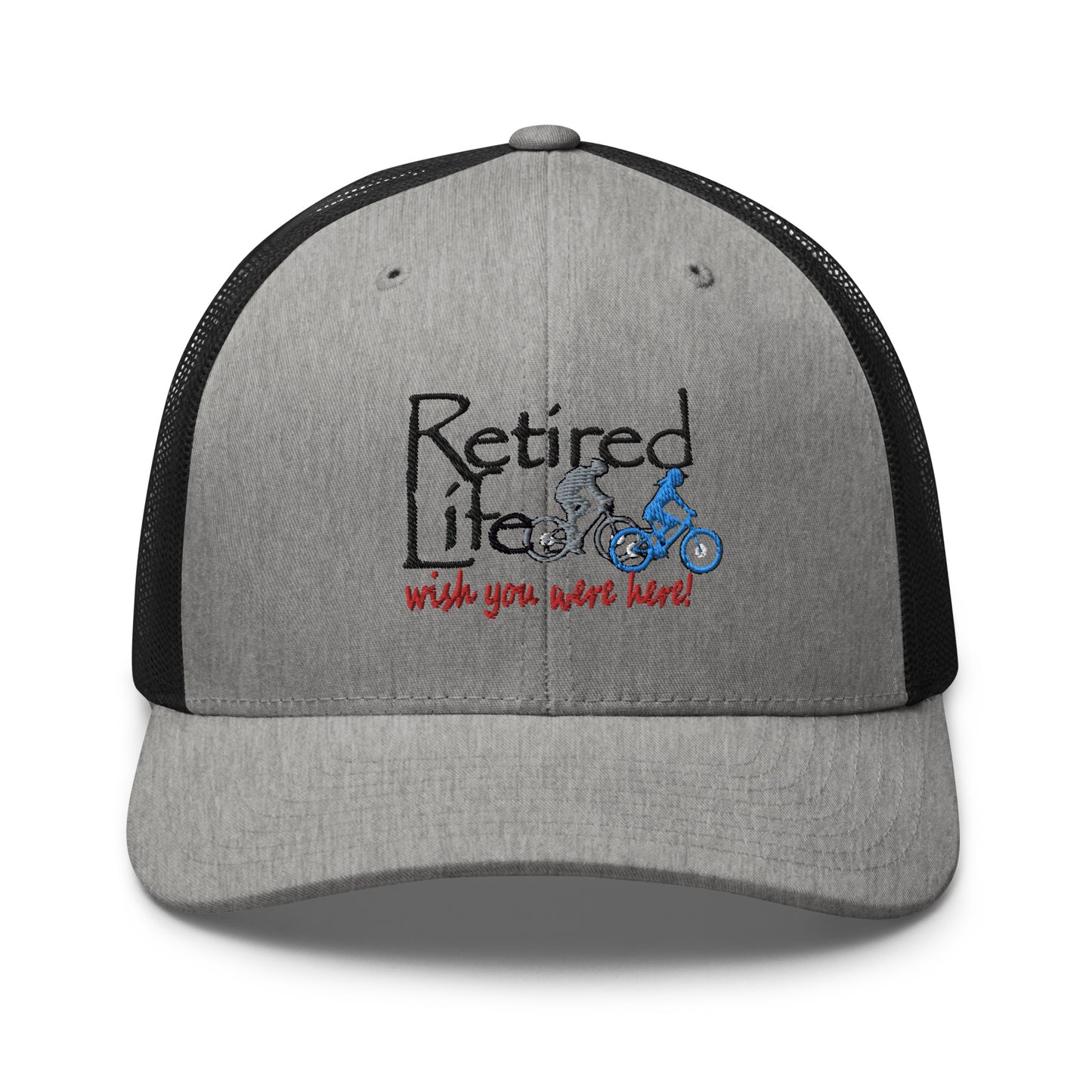 Trucker Cap Mountain Bike Couple