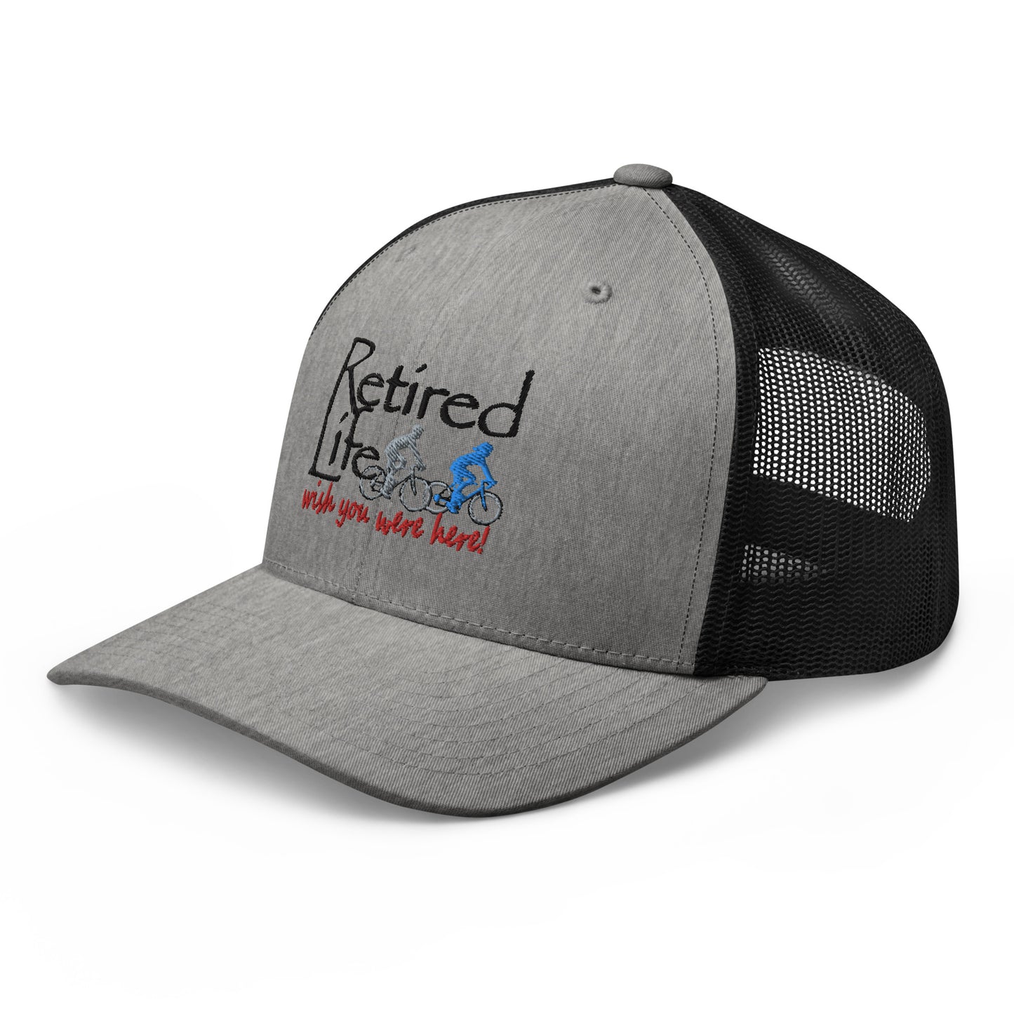 Trucker Cap Road Bike Couple