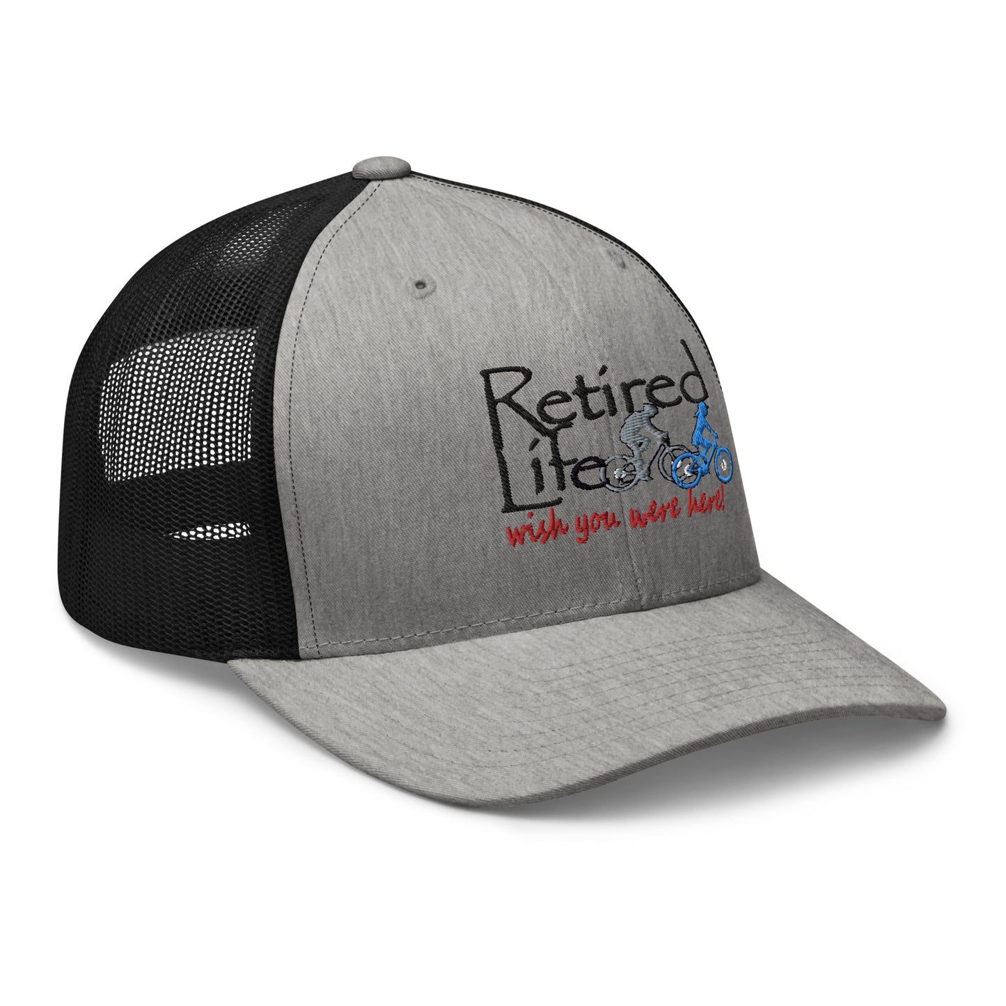 Trucker Cap Mountain Bike Couple