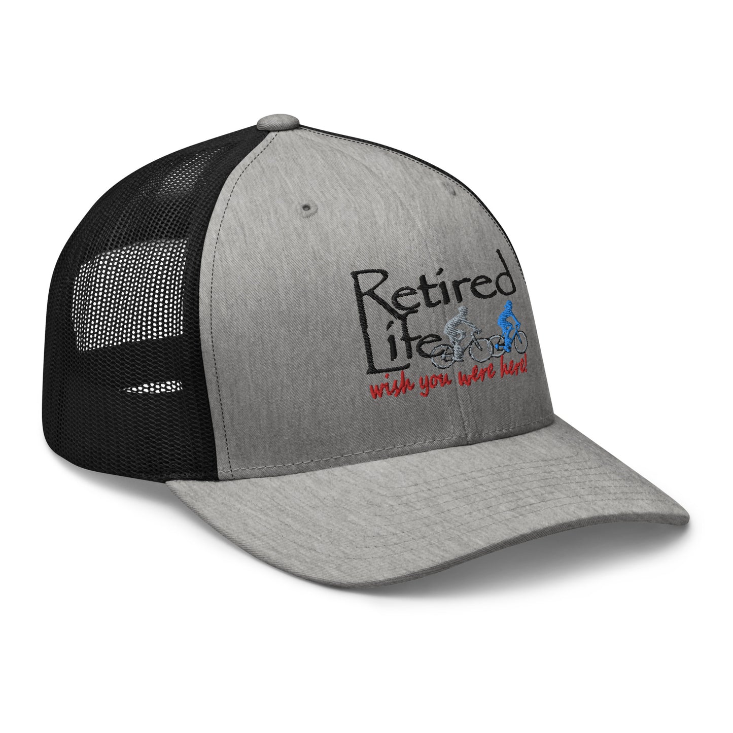 Trucker Cap Road Bike Couple