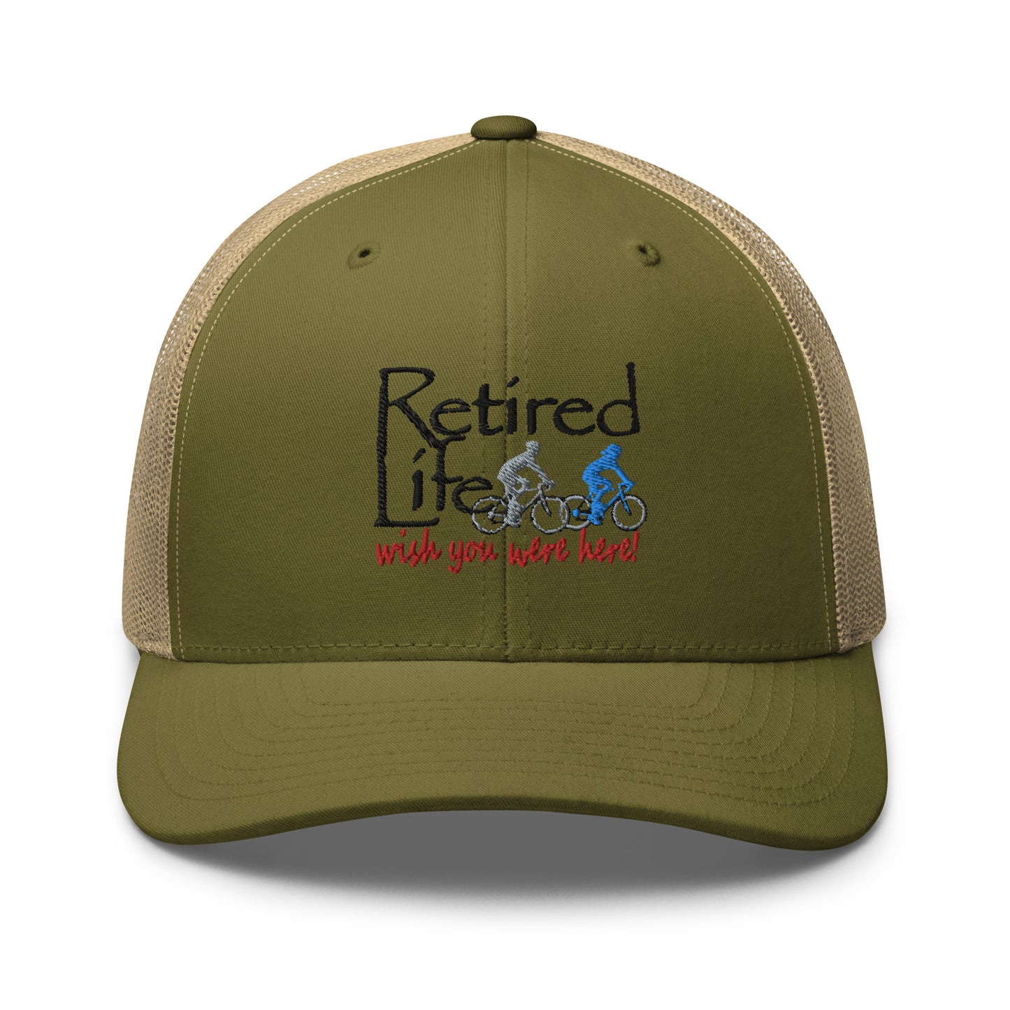 Trucker Cap Road Bike Couple