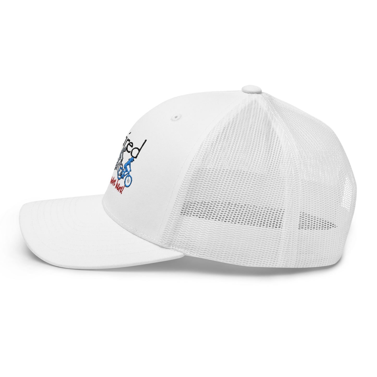 Trucker Cap Mountain Bike Couple