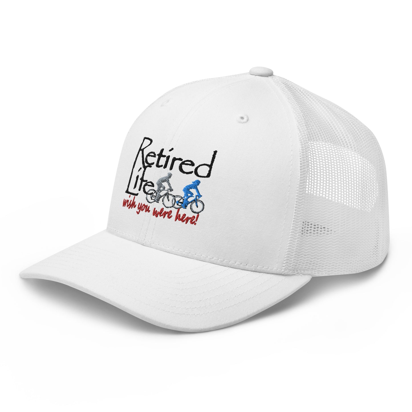 Trucker Cap Road Bike Couple