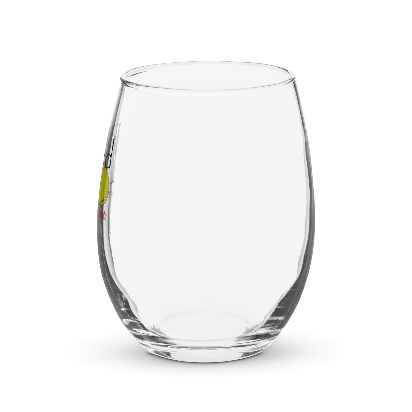 Stemless wine glass Tennis