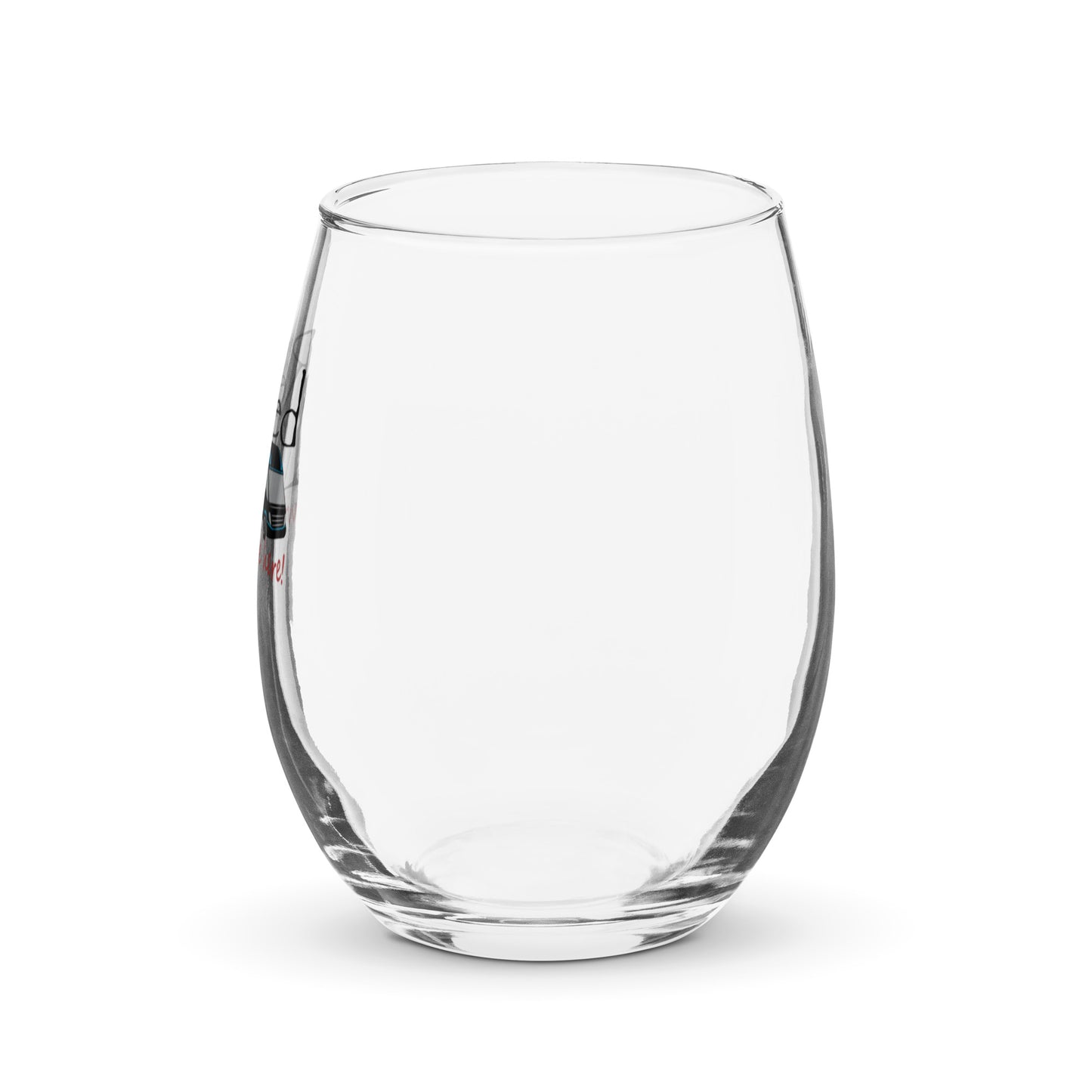 Stemless wine glass Motorhome
