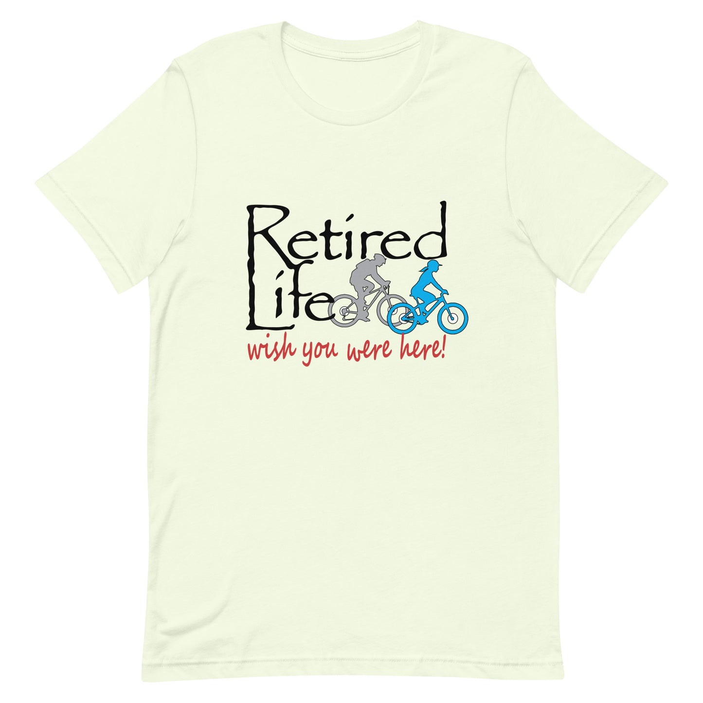 Unisex t-shirt Mountain Bike Couple