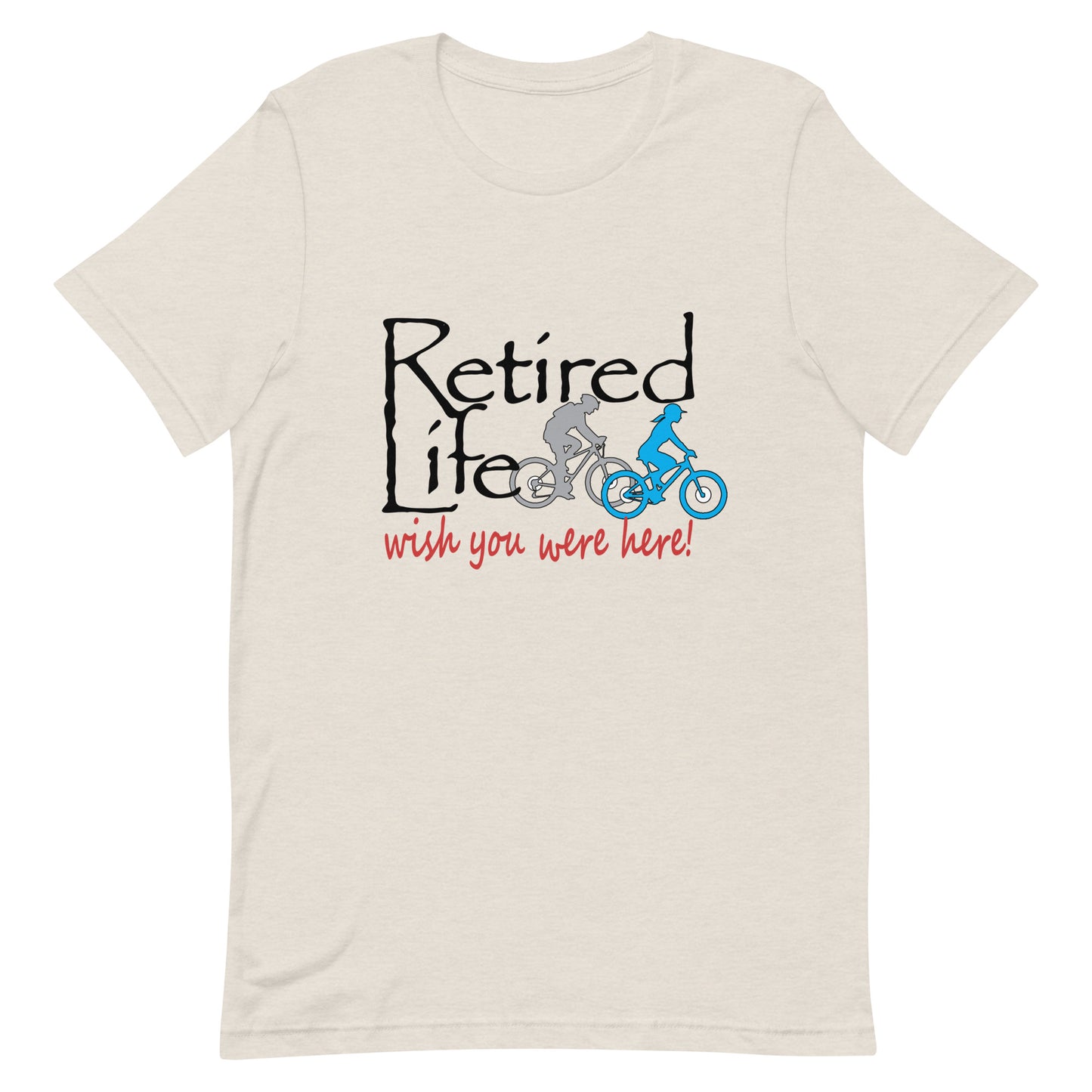Unisex t-shirt Mountain Bike Couple