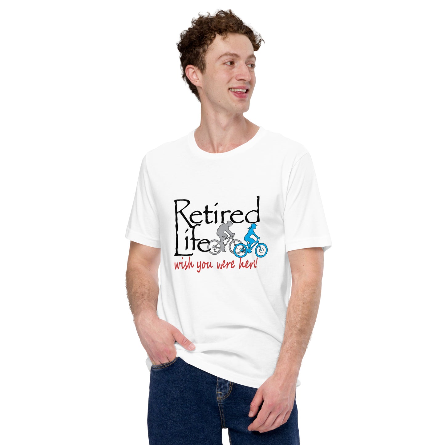 Unisex t-shirt Mountain Bike Couple