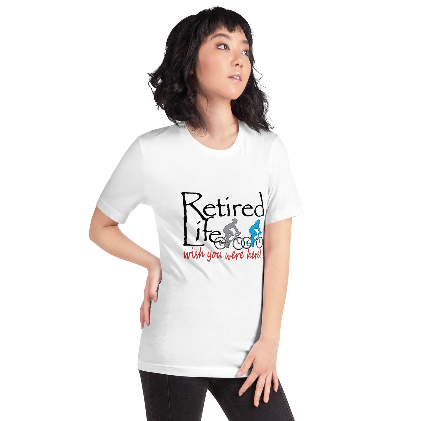 Unisex t-shirt Road Bike Couple