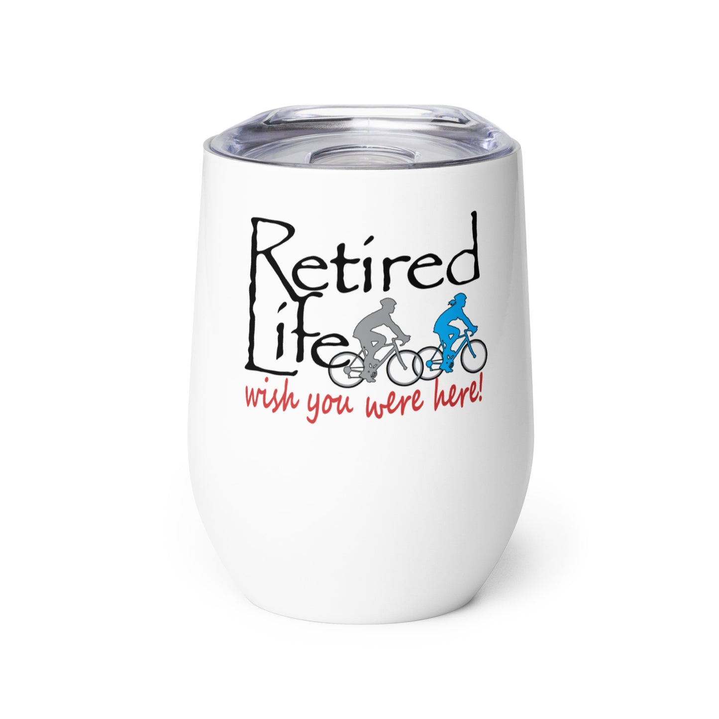 Wine tumbler Road Bike Couple