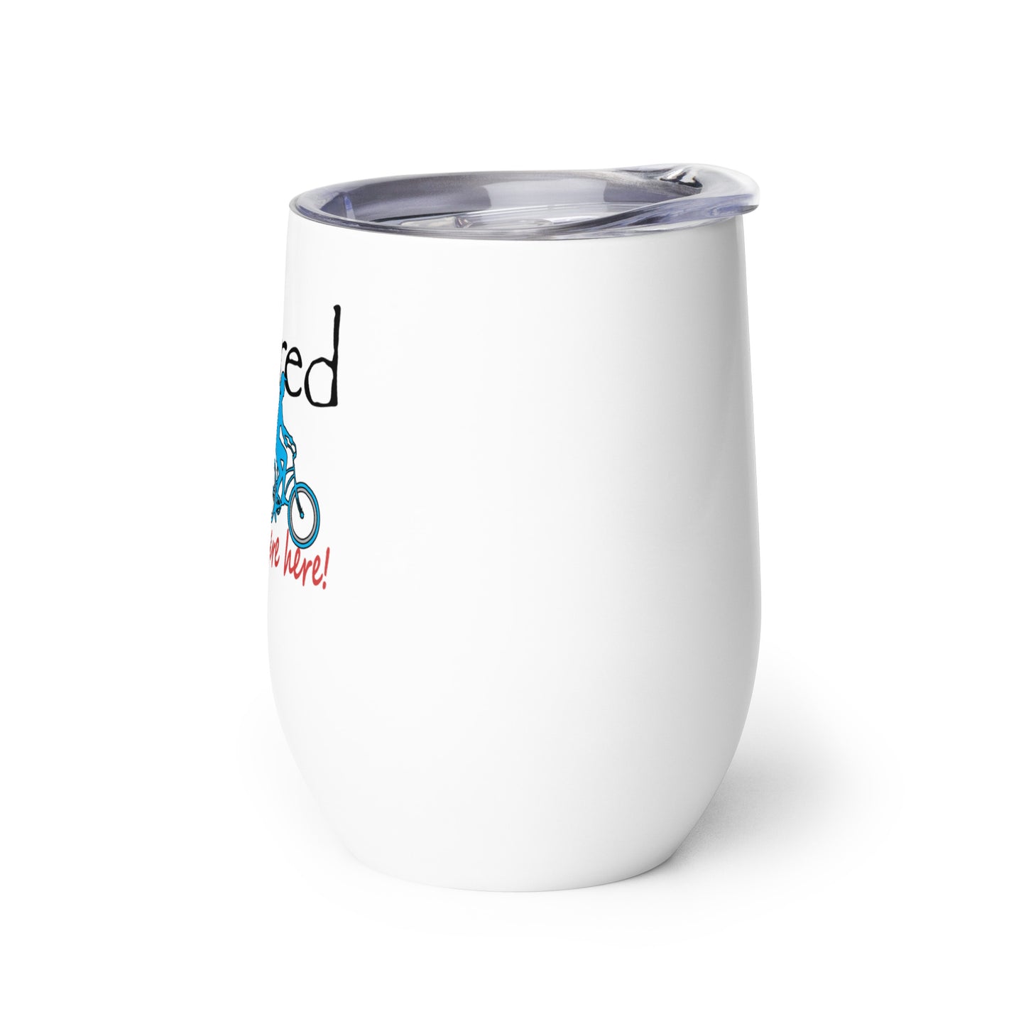 Wine tumbler Beach Cruiser Lady