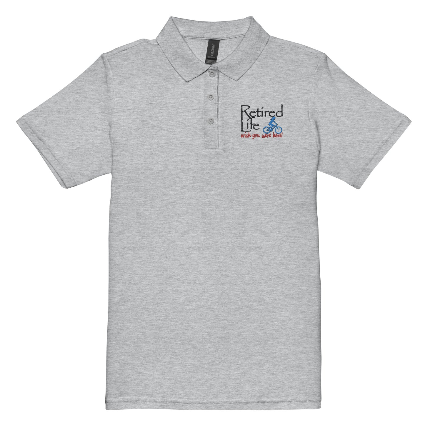 Women’s pique polo shirt Mountain Bike Lady