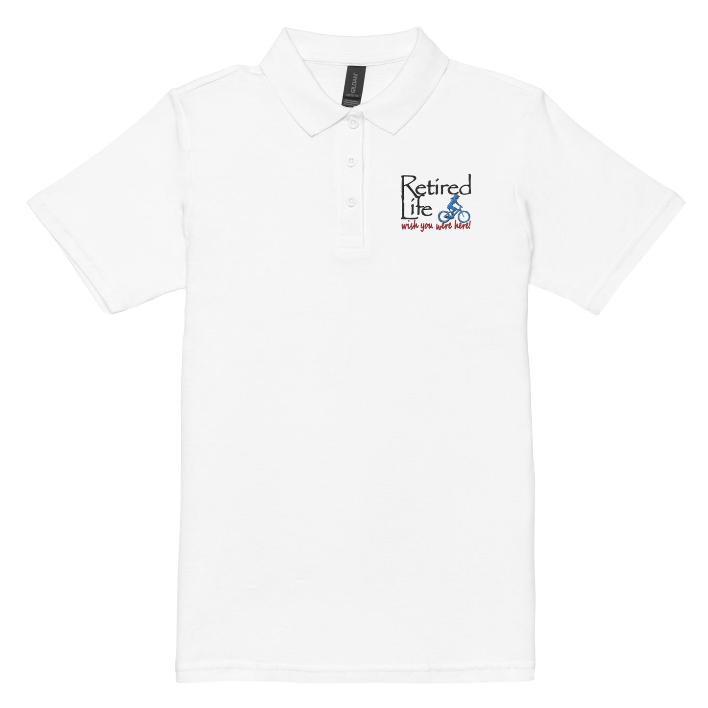 Women’s pique polo shirt Mountain Bike Lady