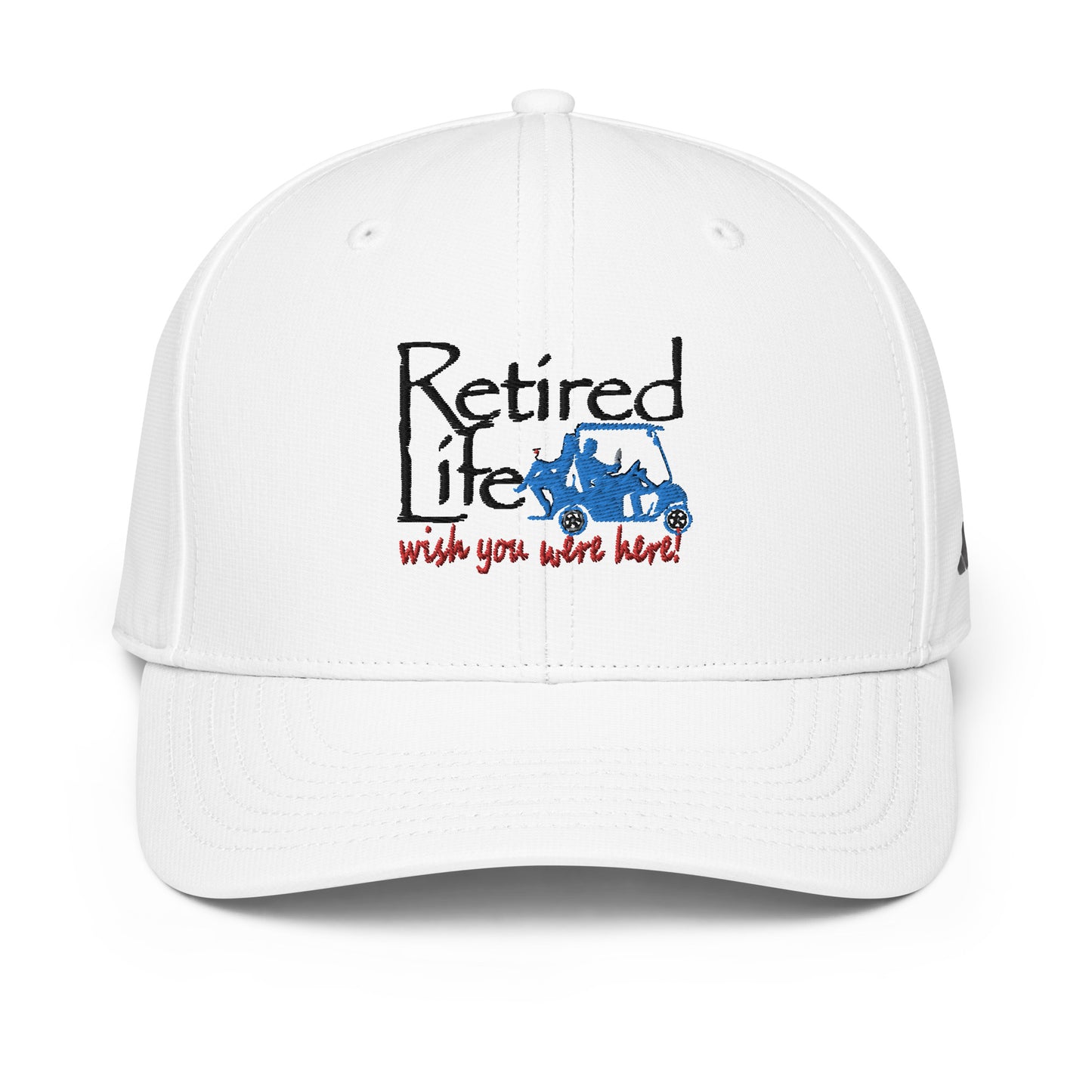 adidas performance cap Golf Cart Couple
