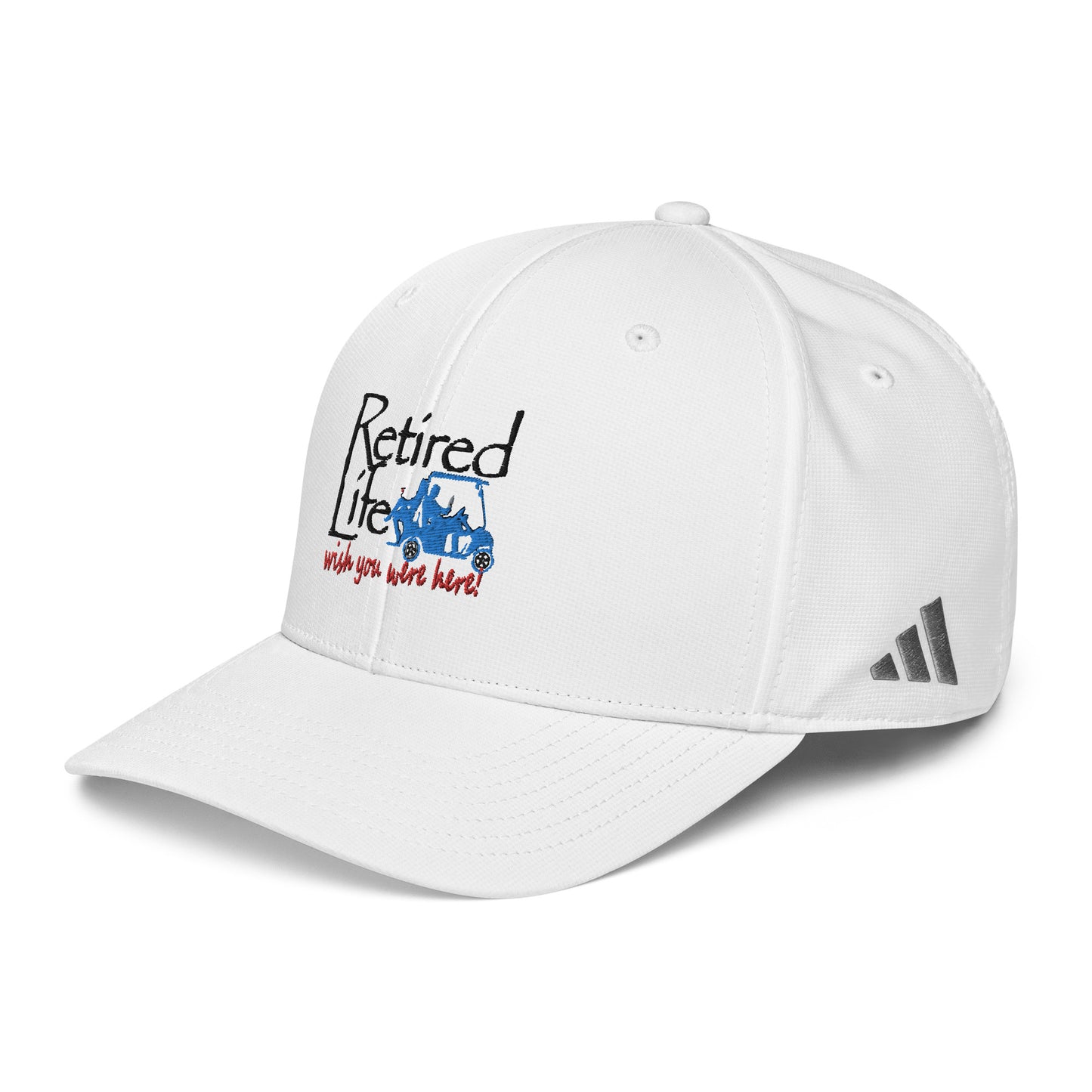 adidas performance cap Golf Cart Couple
