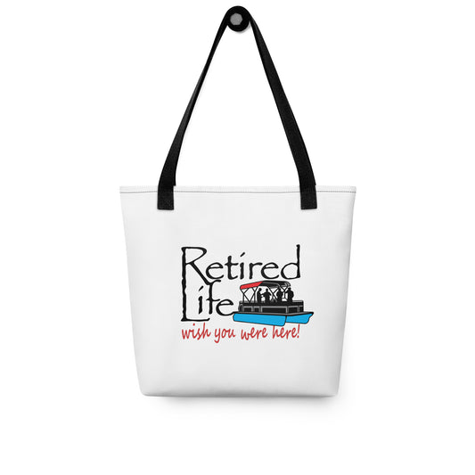 Tote bag Pontoon Boat