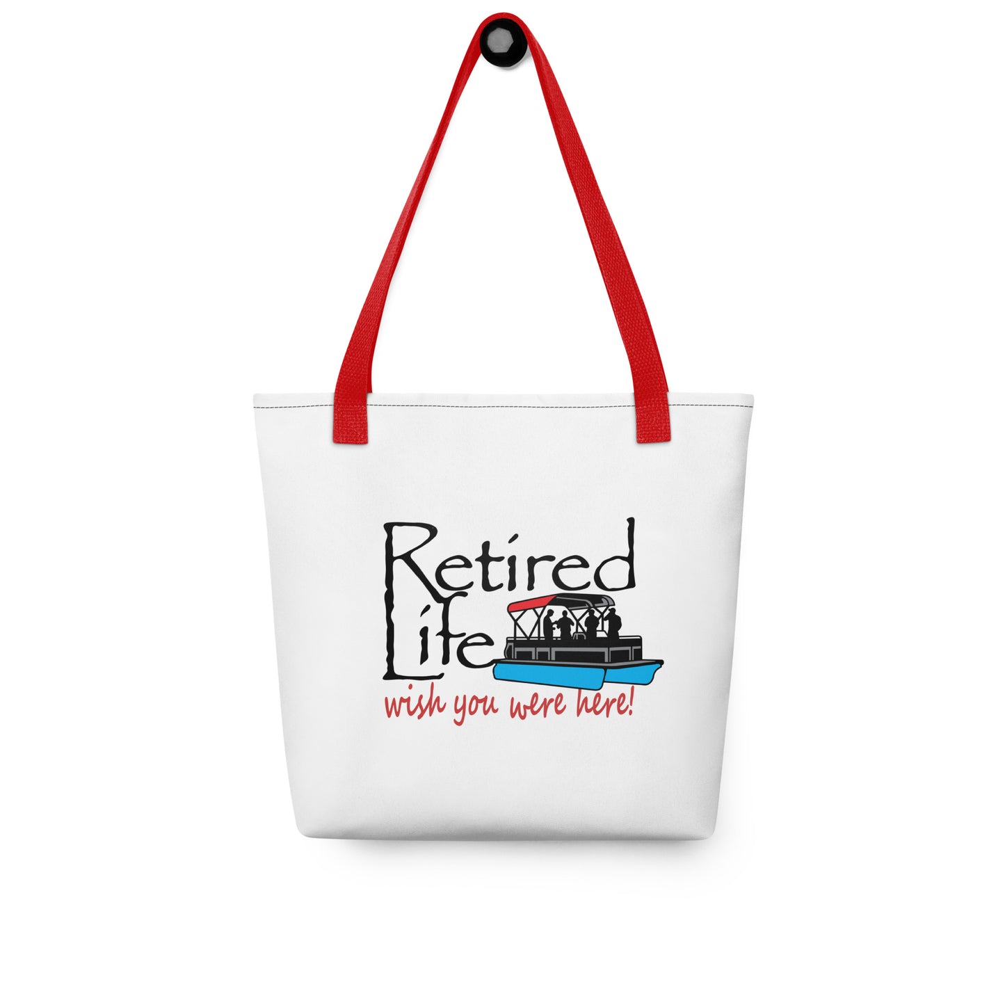 Tote bag Pontoon Boat