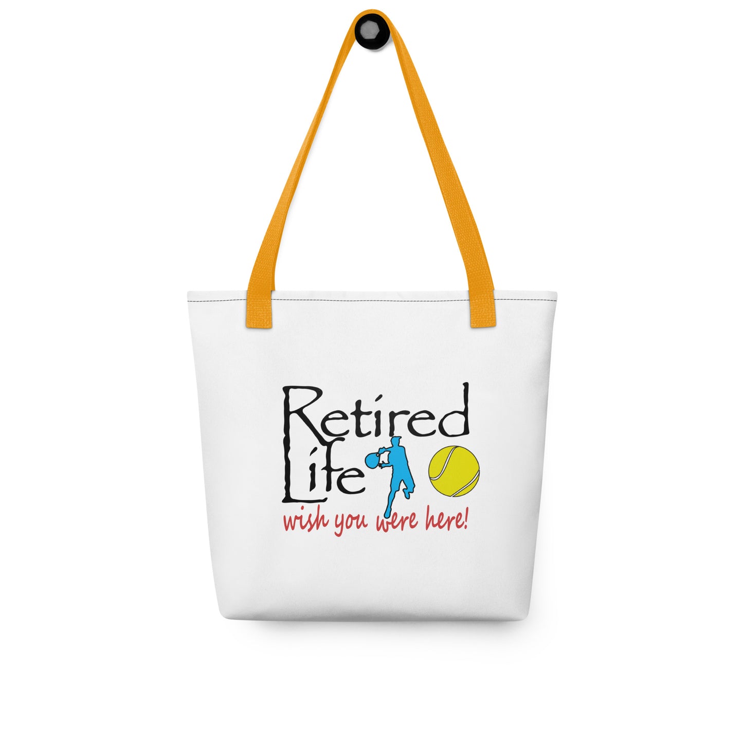 Tote bag Man Tennis