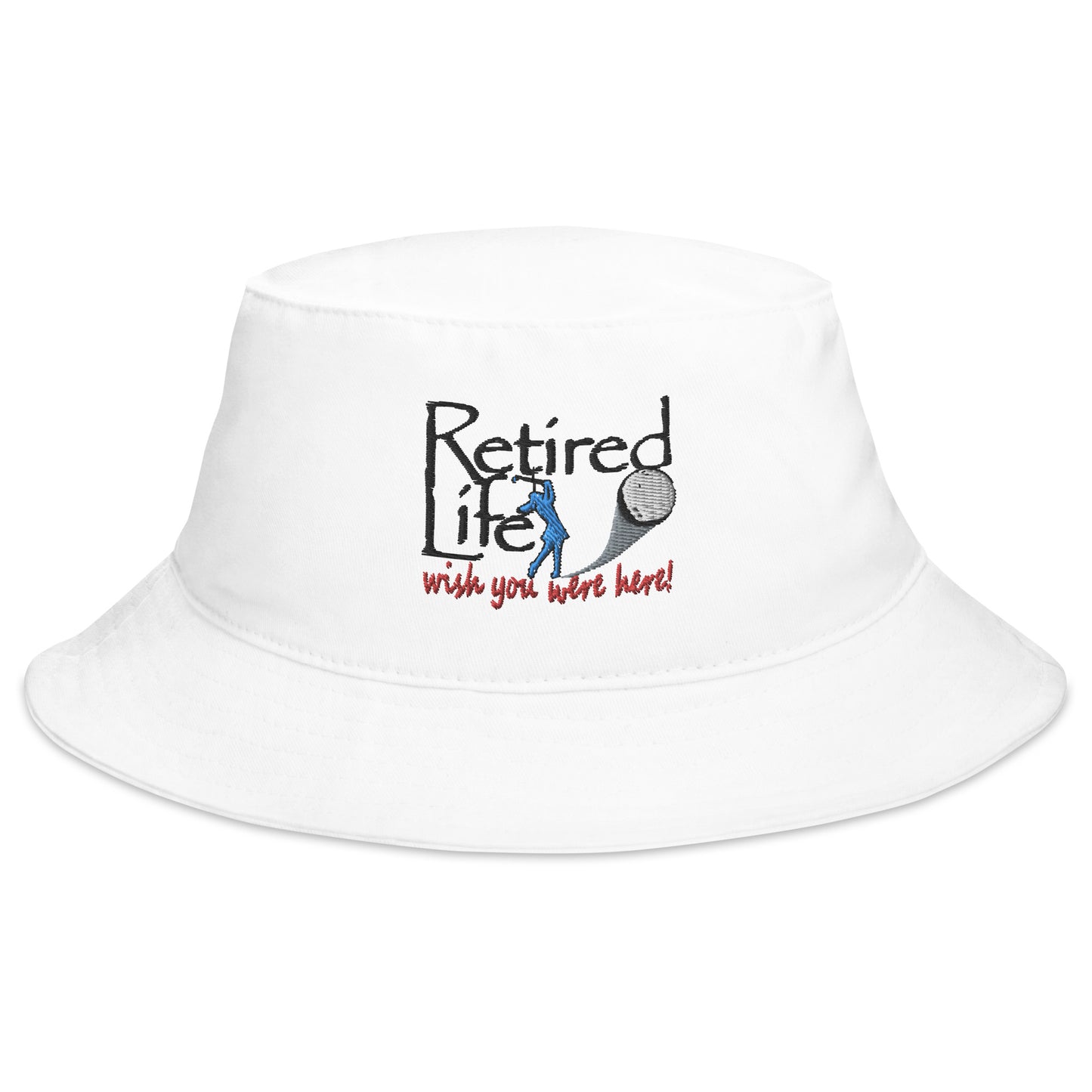 Bucket Hat Lady Golfer