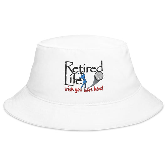 Bucket Hat Lady Golfer