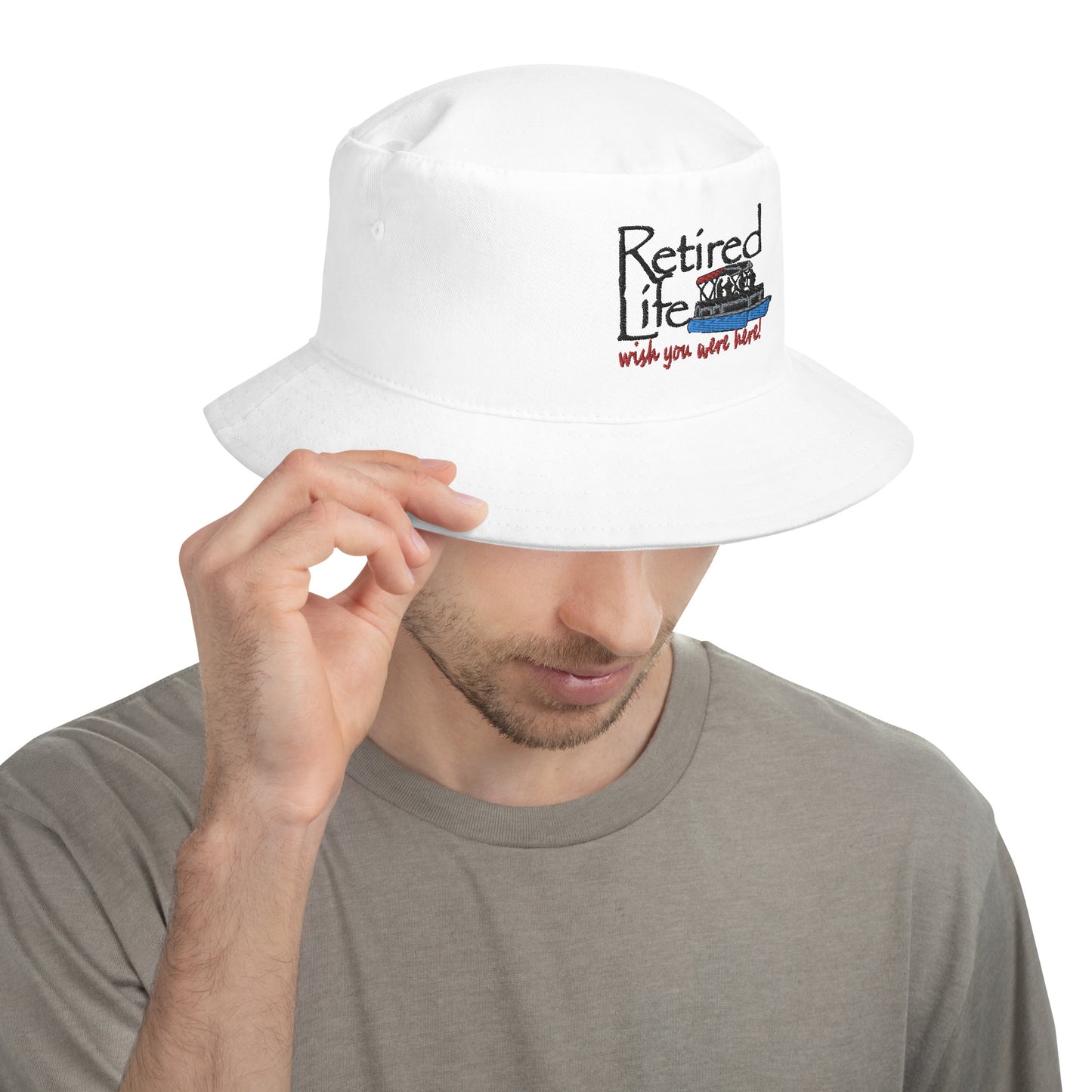 Bucket Hat Pontoon Boat