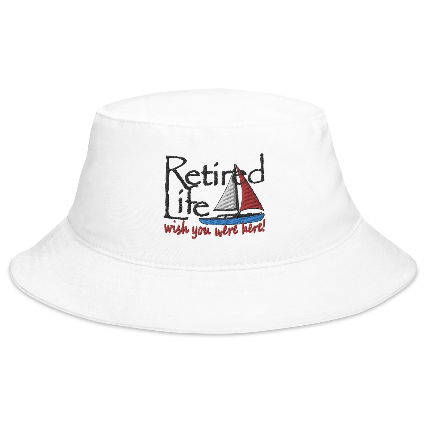 Bucket Hat Sailboat