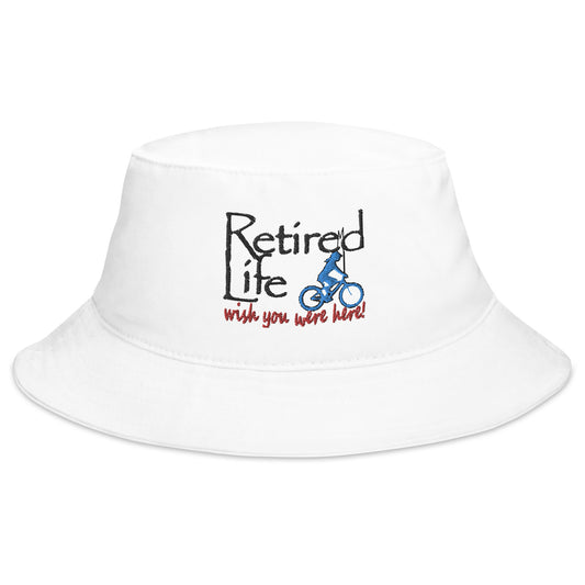 Bucket Hat Mountain Bike Lady