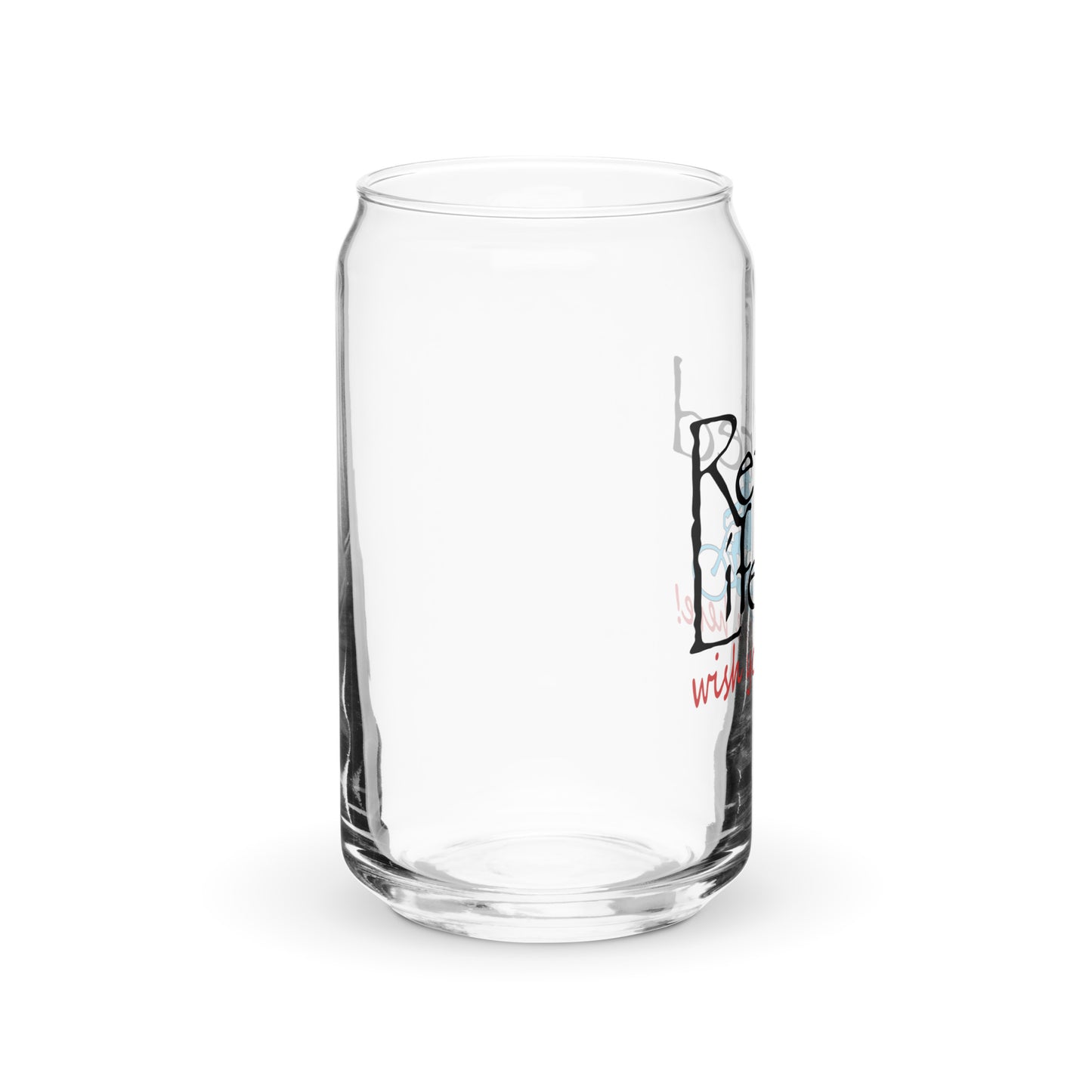 Can-shaped glass Beach Cruiser Man