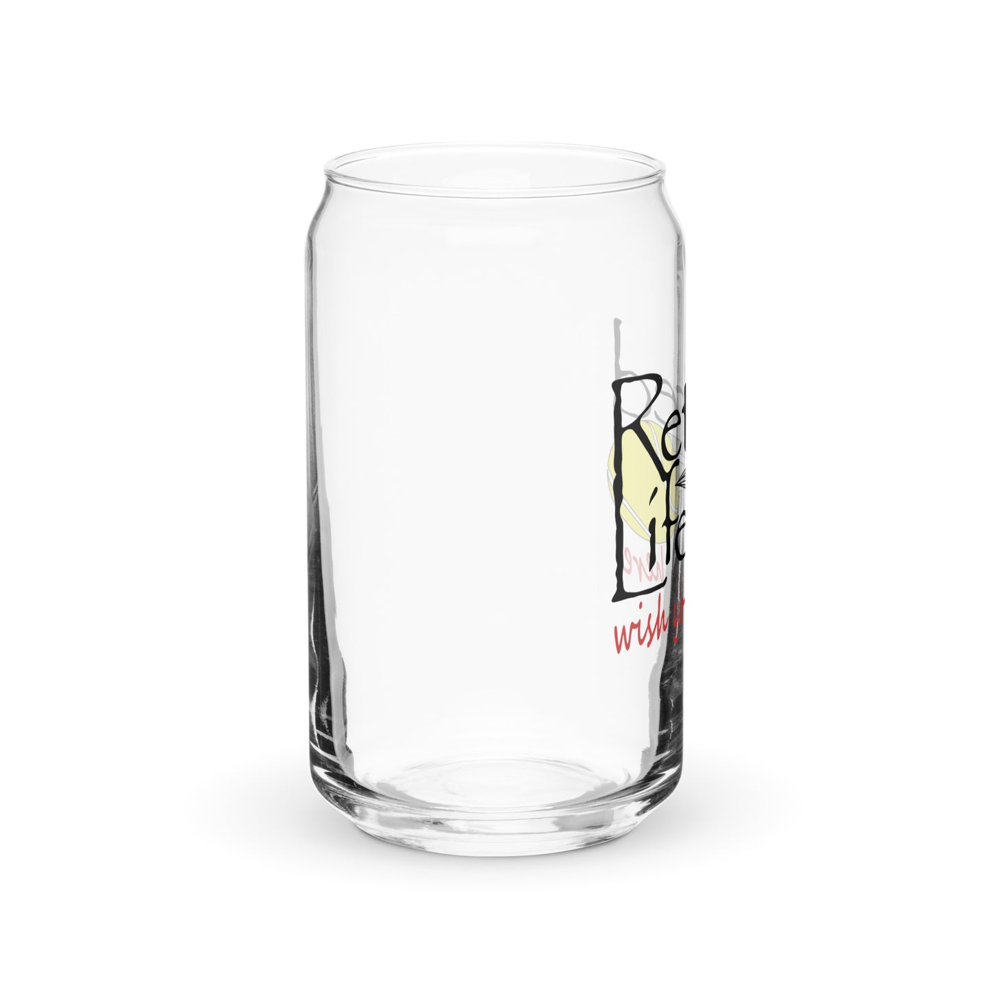Can-shaped glass Tennis