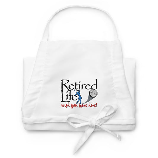 Embroidered Apron Lady Golfer