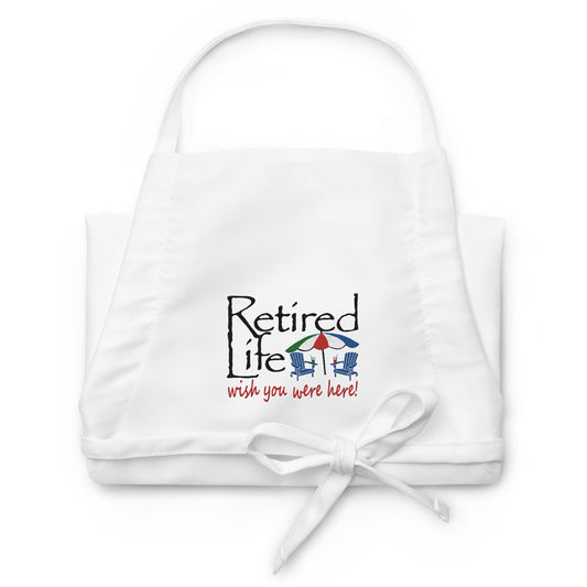 Embroidered Apron Beach
