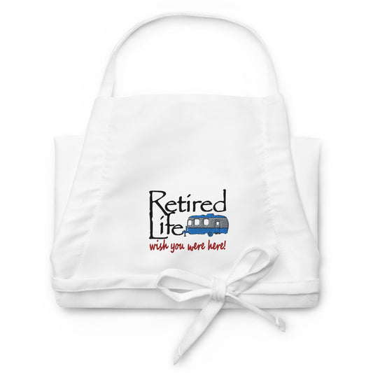 Embroidered Apron Travel Trailer