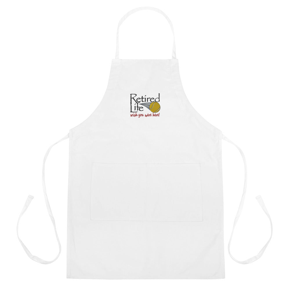Embroidered Apron Tennis