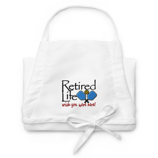 Embroidered Apron Pickleball Paddles