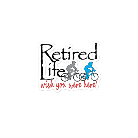 Bubble-free stickers Road Bike Couple