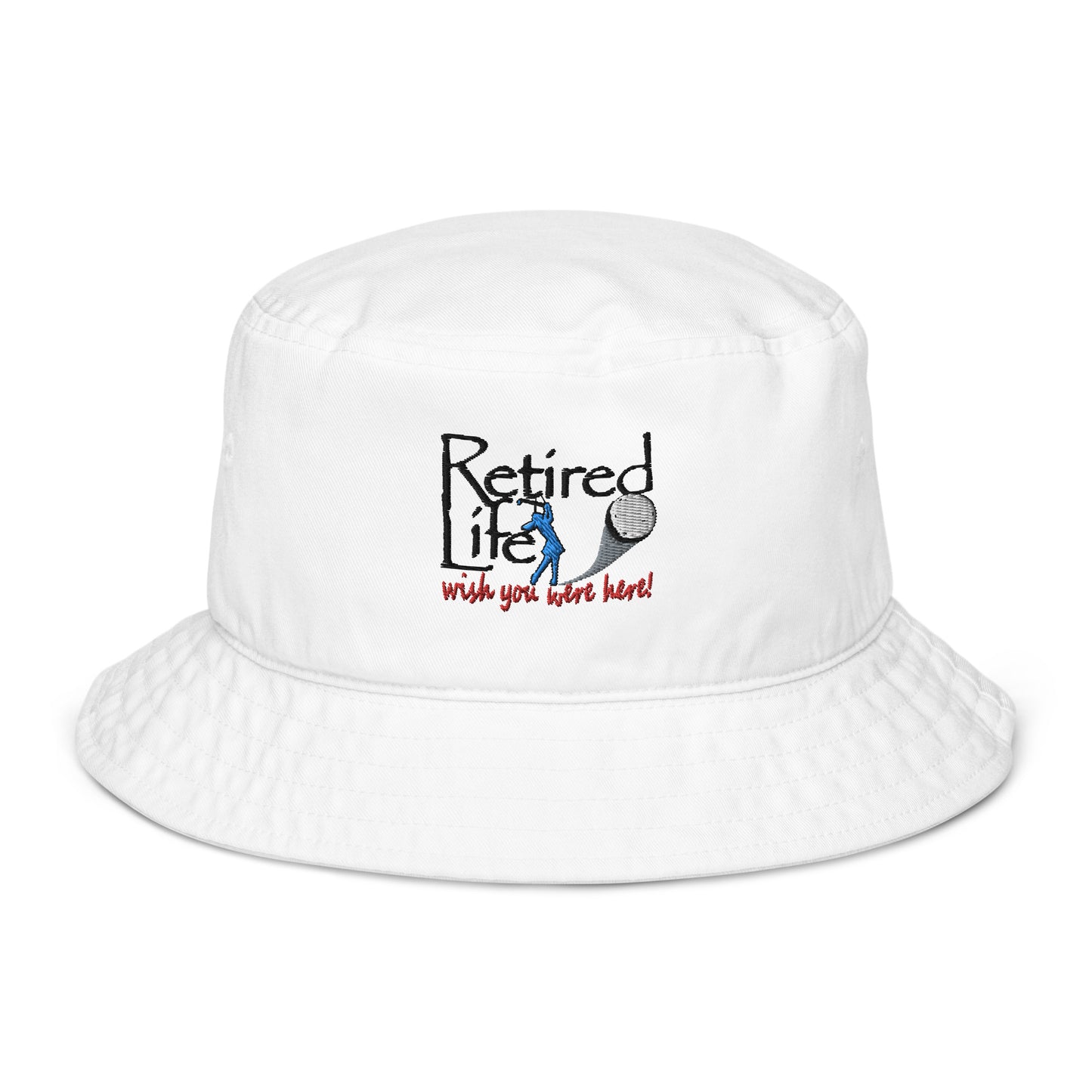 Organic bucket hat Lady Golfer