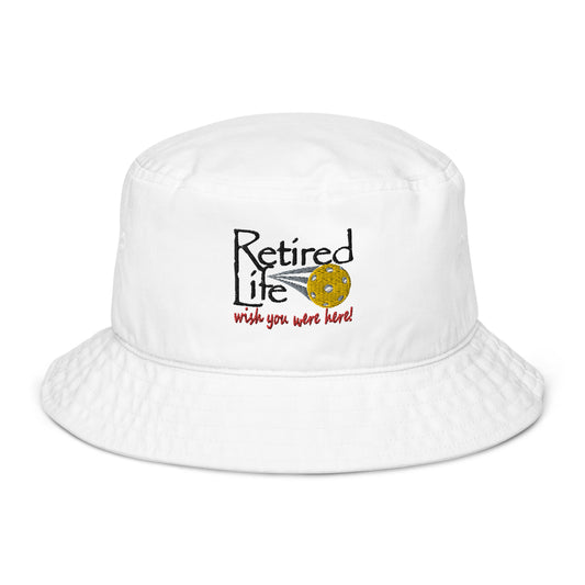 Organic bucket hat Pickleball