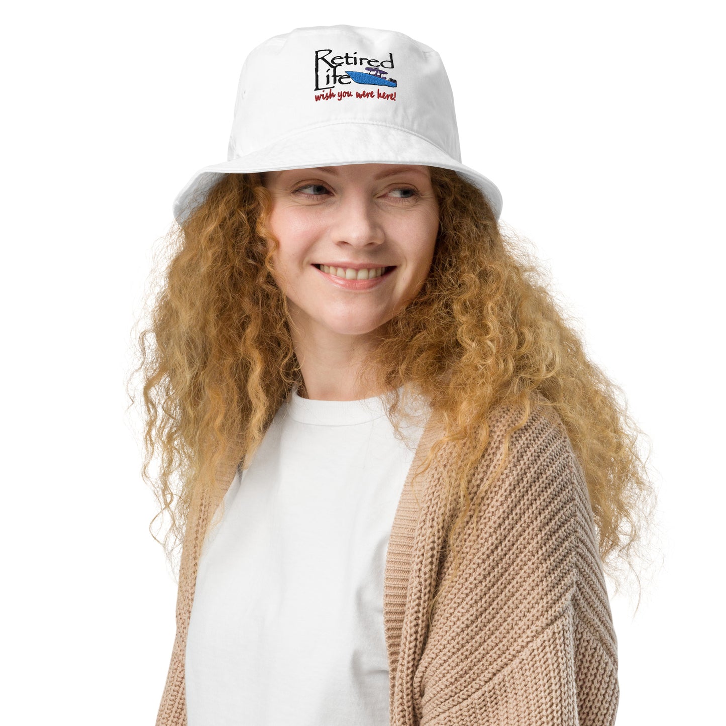 Organic bucket hat Center Console Boat
