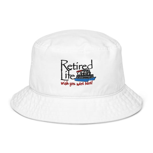 Organic bucket hat Pontoon Boat