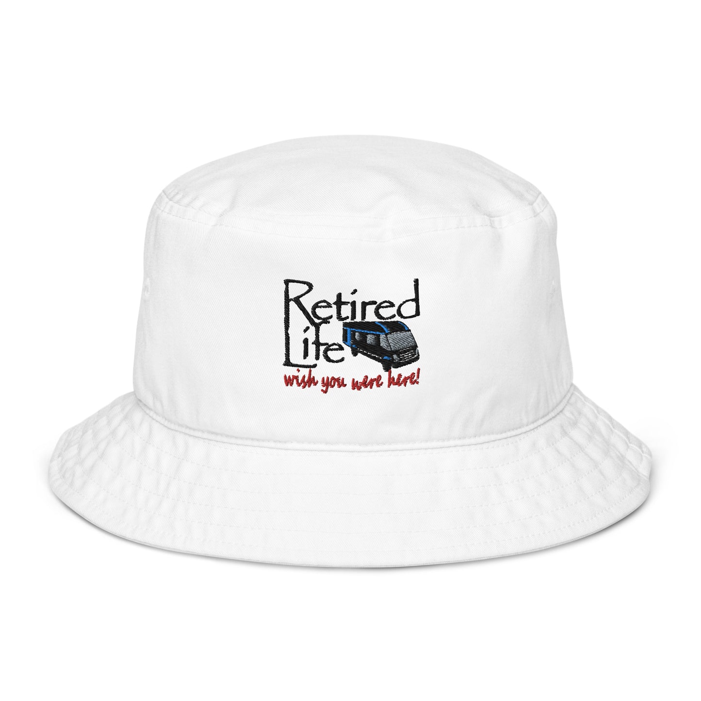 Organic bucket hat Motorhome
