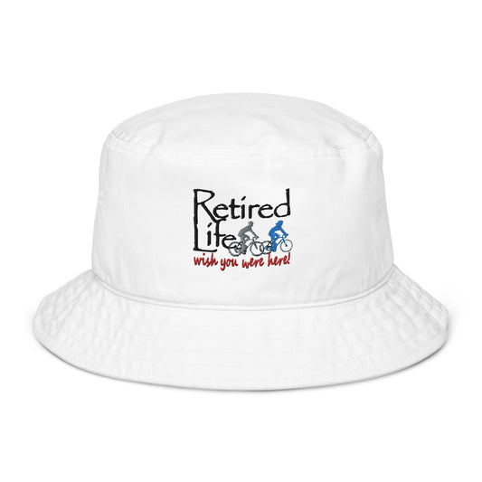 Organic bucket hat Road Bike Couple