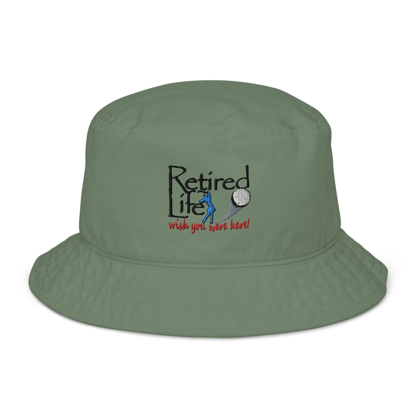 Organic bucket hat Lady Golfer