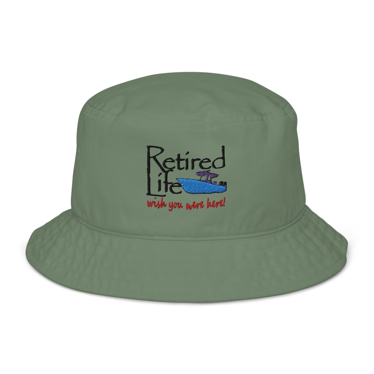 Organic bucket hat Center Console Boat