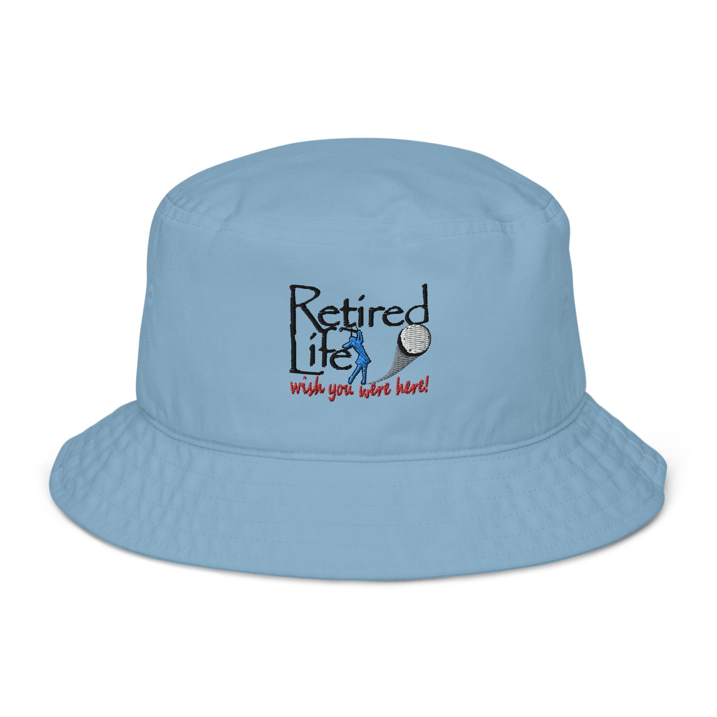 Organic bucket hat Lady Golfer