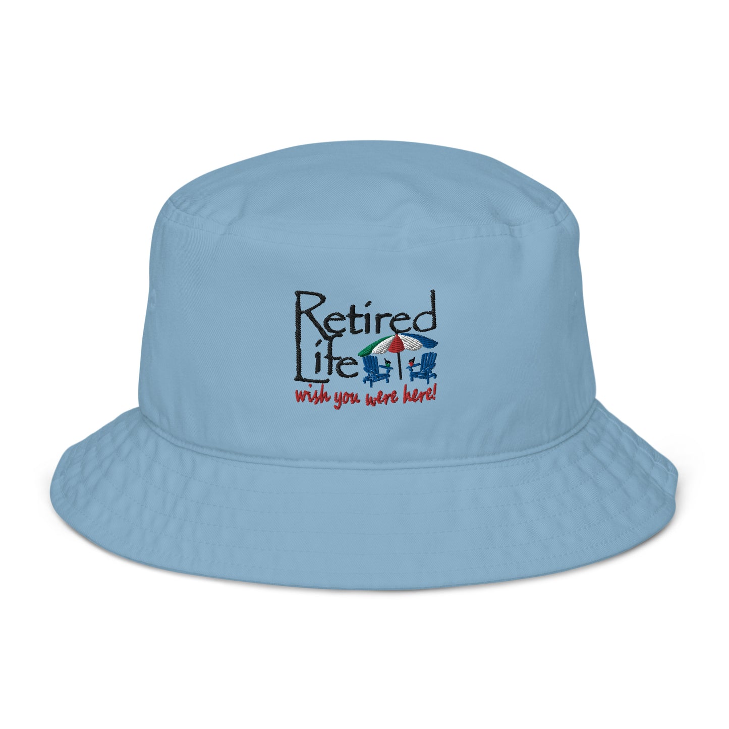 Organic bucket hat Beach