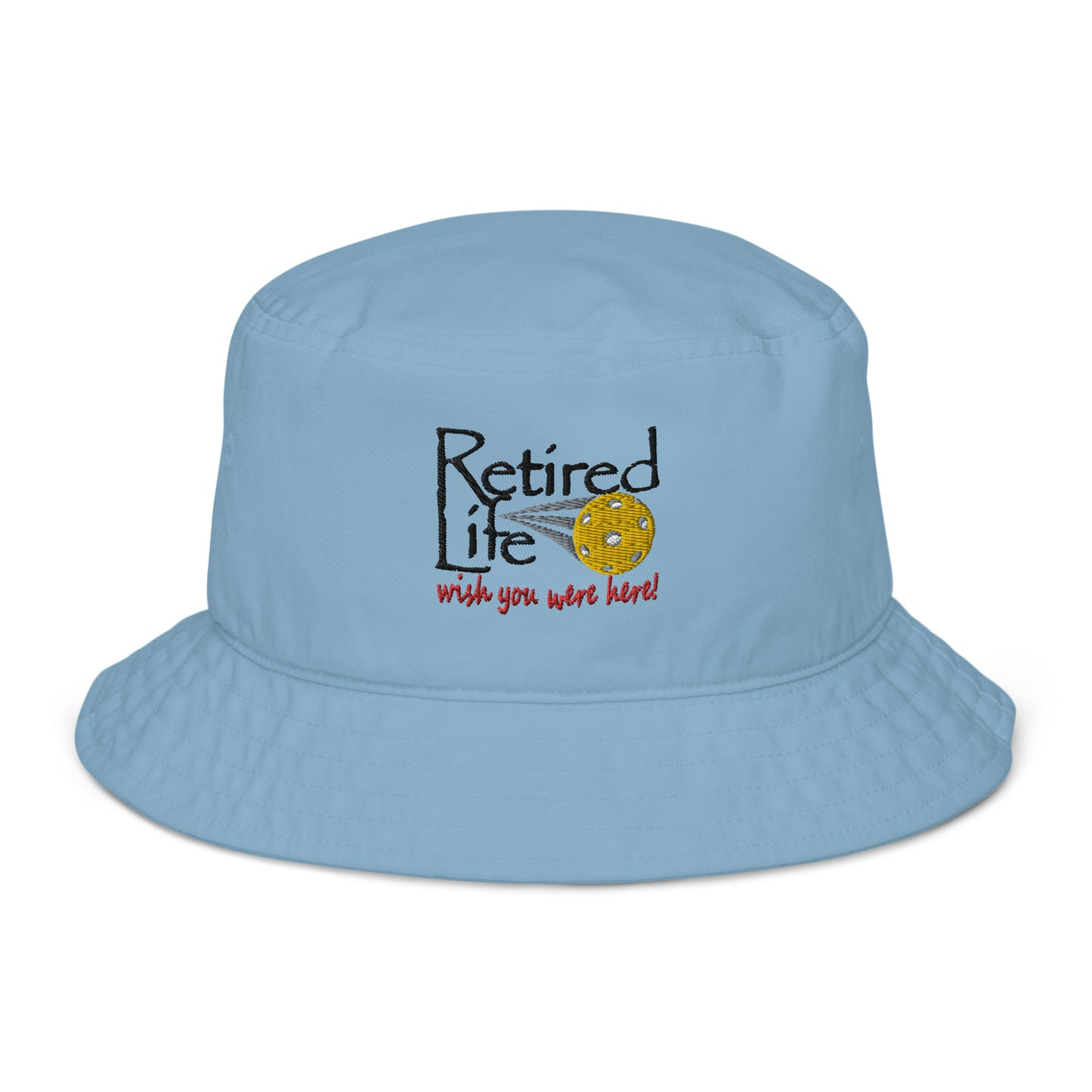 Organic bucket hat Pickleball