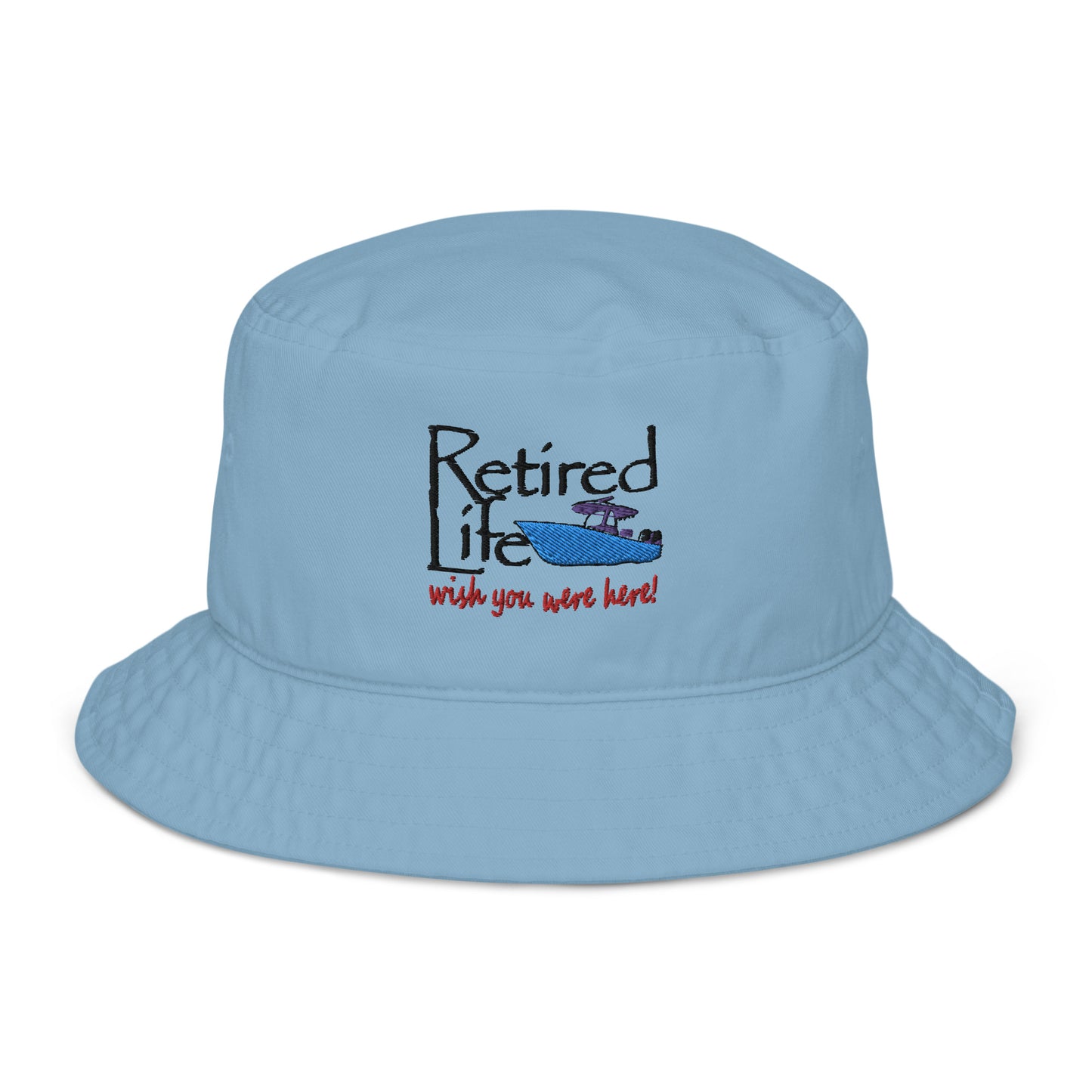 Organic bucket hat Center Console Boat